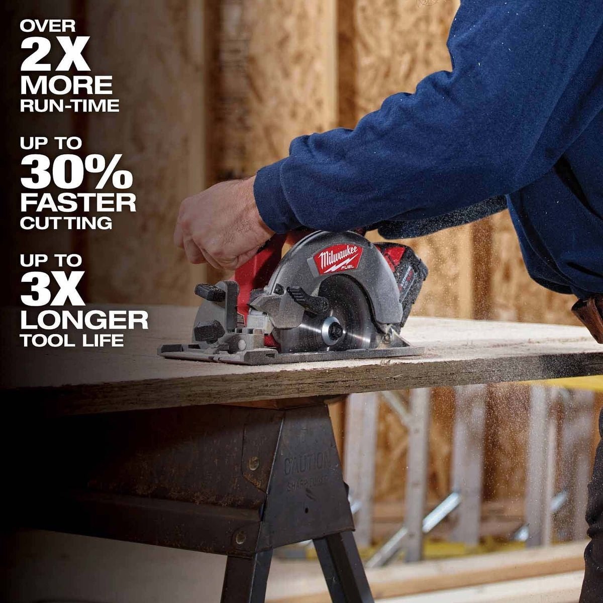 Milwaukee 3697-25 M18 FUEL
7-Tool Combo Kit - Image 6