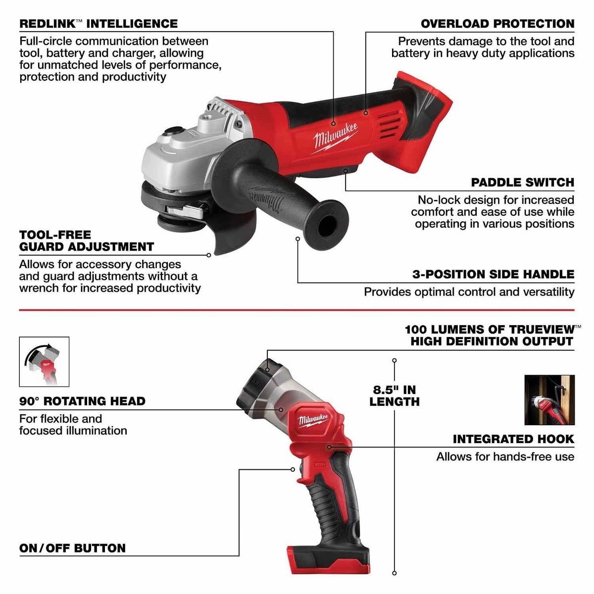 Milwaukee 2696-26 M18™ 6 - Tool Combo Kit - Image 12