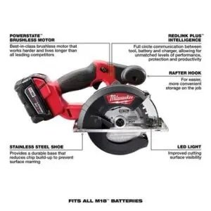Milwaukee M18 FUEL Metal Circular Saw (Bare Tool) - Image 4