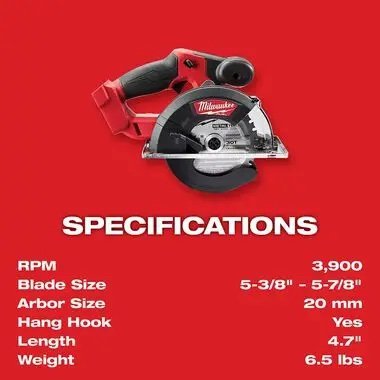 Milwaukee M18 FUEL Metal Circular Saw (Bare Tool) - Image 5