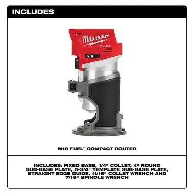 Milwaukee M18 FUEL Compact Router (Bare Tool) - Image 10