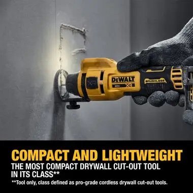 DEWALT 20V MAX Drywall Cut Out Tool (Bare Tool) - Image 5